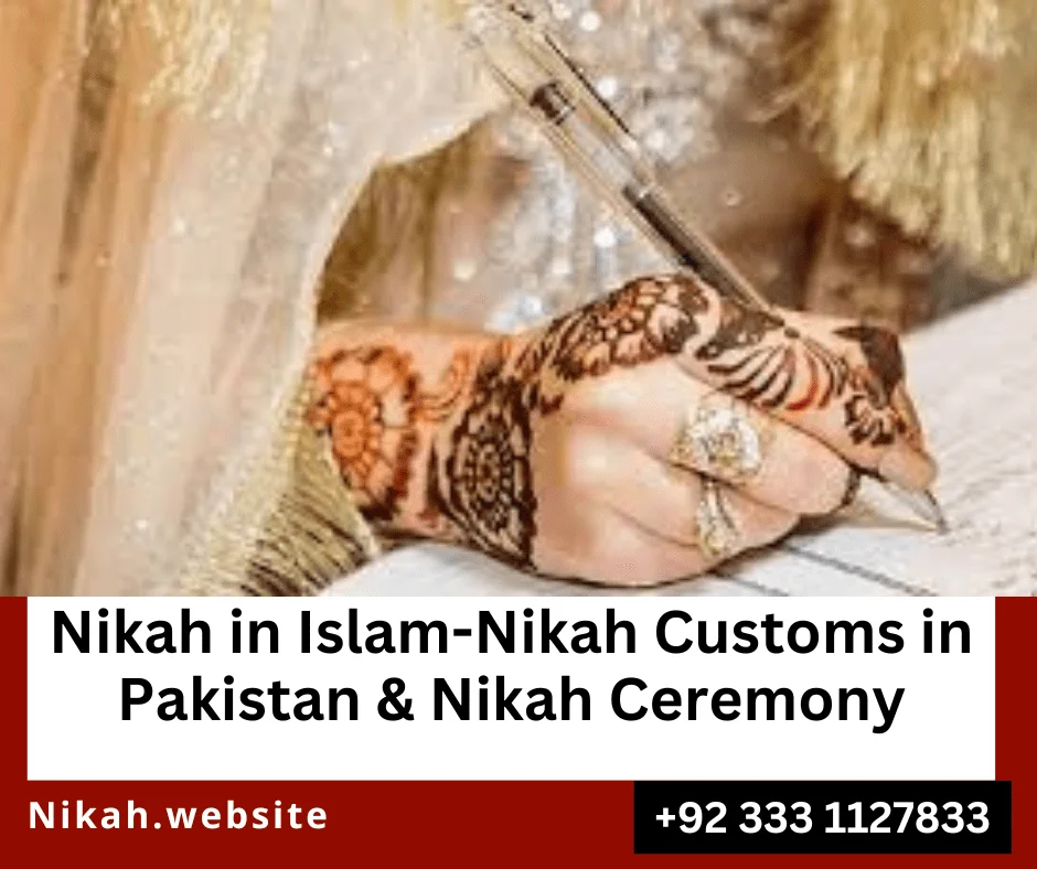 Nikah Customs in Pakistan